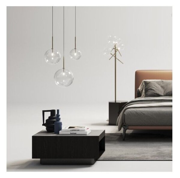 Ideal Lux 277370 EQUINOXE závesné svietidlo 1xG4 D150mm mosadzná