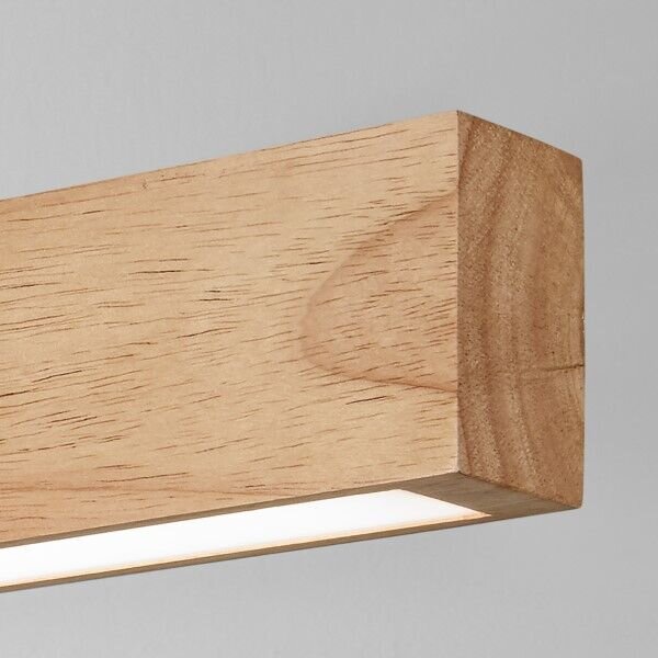 Ideal Lux 284477 CRAFT nástenné svietidlo LED 13W 1550/1100lm 3000K čierna, drevo