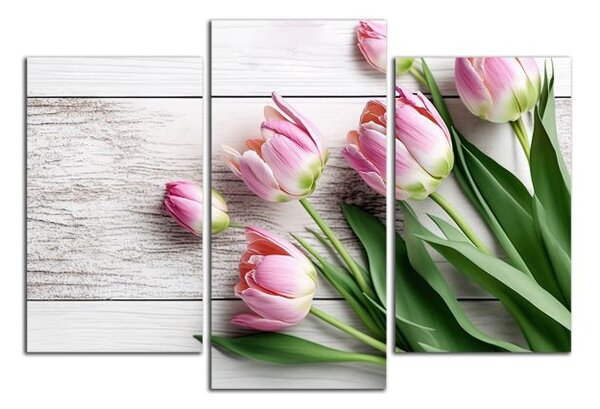 Obraz na stenu Ružové tulipány