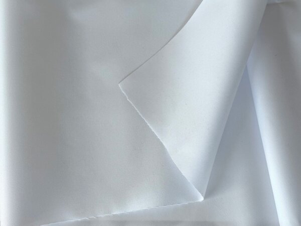 Nepremokavá látka Premium, farba Biela, metráž, 160 cm
