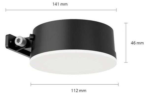 Philips 8720169265622 Outdoor solar Vynce solárne nástenné svietidlo LED 1,5W/200lm 2700K IP44 čierna