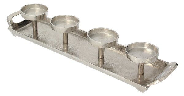 Svietnik Silver Line 49x12x8 cm