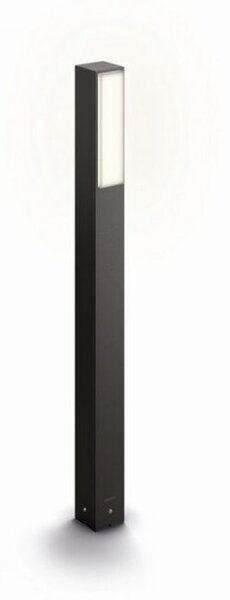 Philips 8720169257450 UltraEfficient Stratosphere vonkajšie stojanové svietidlo/stĺpik LED V770mm 3,8W/800lm 2700K IP44 antracit