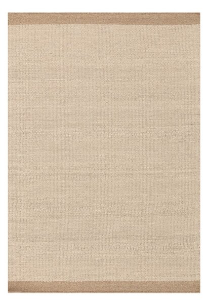 Béžový/krémový ručne tkaný vlnený koberec 120x170 cm Lima Sand – Asiatic Carpets