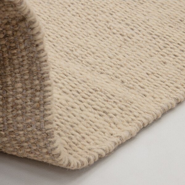 Béžový/krémový ručne tkaný vlnený koberec 120x170 cm Lima Sand – Asiatic Carpets