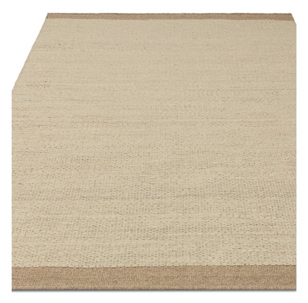 Béžový/krémový ručne tkaný vlnený koberec 120x170 cm Lima Sand – Asiatic Carpets