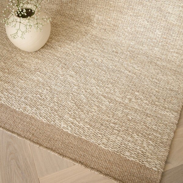 Béžový/krémový ručne tkaný vlnený koberec 120x170 cm Lima Sand – Asiatic Carpets