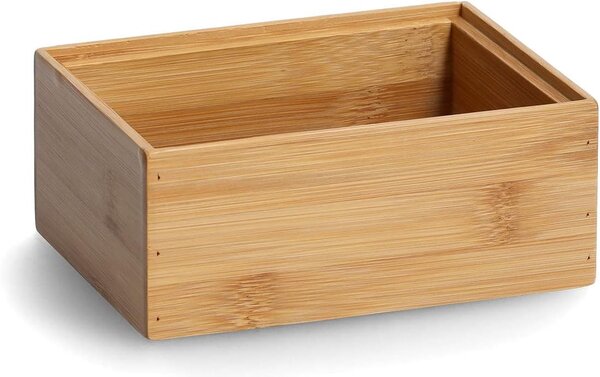 Zeller Present Úložný box, organizér do šuplíka, bambusová sada 2ks (14,5×11×10)