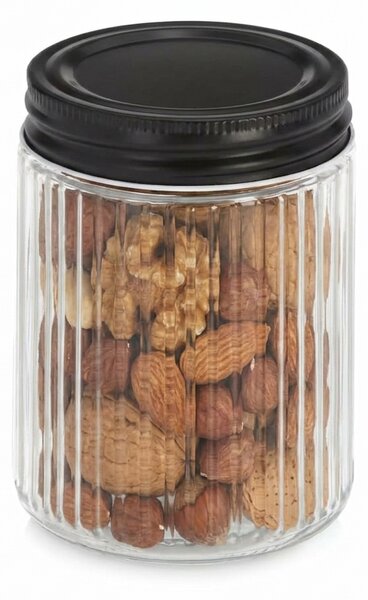 Zeller Present Pohár na desiatu, dóza na jedlo, veko na závit RIBBED, 300 ml