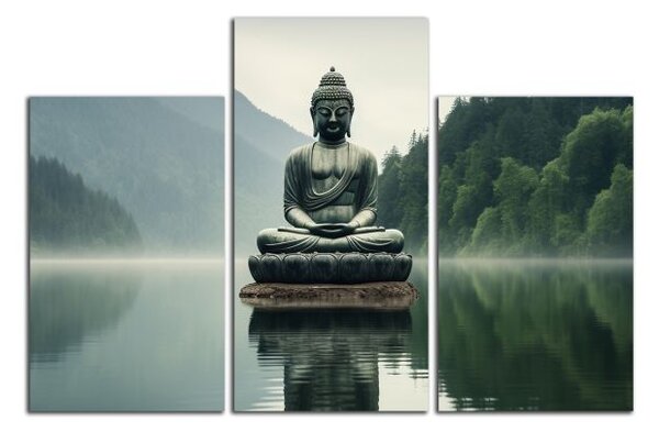 Obraz na stenu Budha na jazere