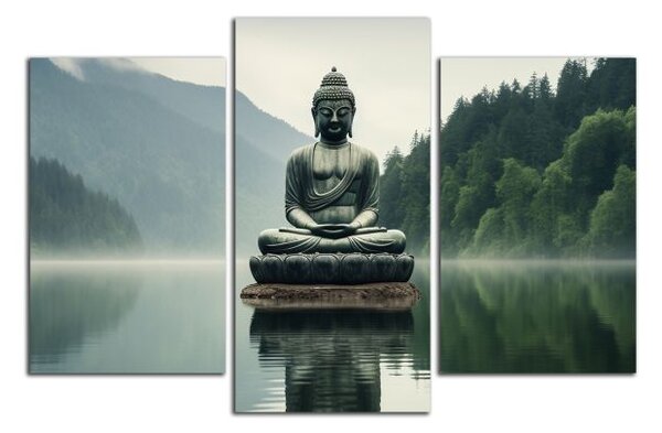 Obraz na stenu Budha na jazere
