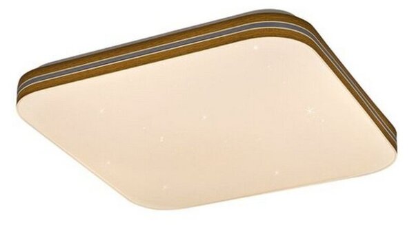 RABALUX 71178 OSCAR2 stropné svietidlo LED SQ330x330mm 18W/1170lm 3000K biela, starlight efekt