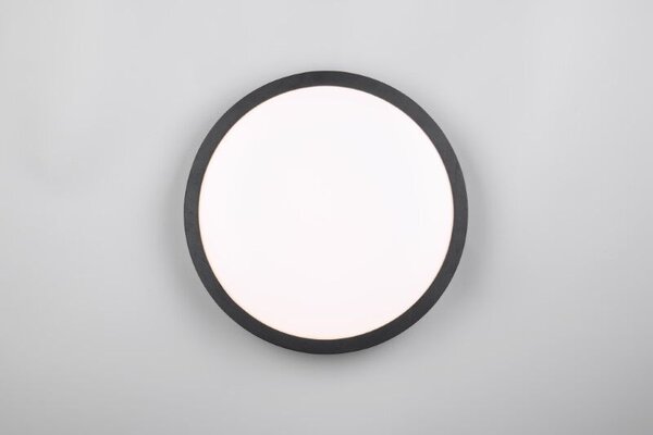 TRIO 647410102 ISEO stropné svietidlo SMD LED D400mm 24W/2500lm 3000K čierna, biela, switchdimmer