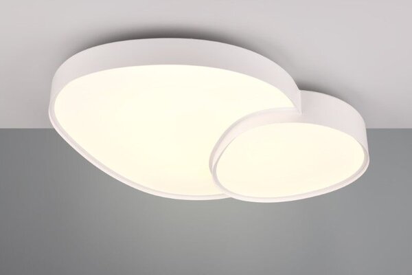 TRIO 647519231 RISE stropné svietidlo SMD LED 45W/5300lm 2700-6500K biela matná, stmievateľné, diaľkový ovládač