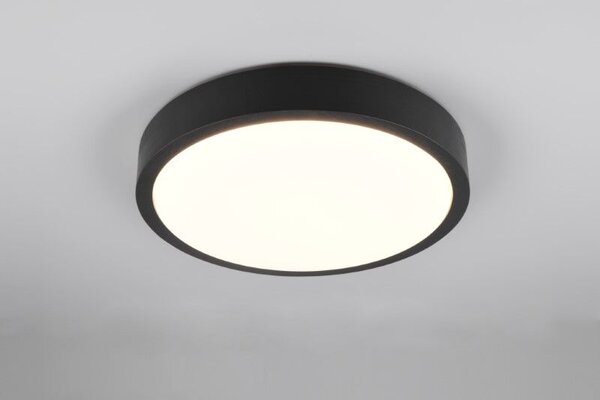 TRIO 647410102 ISEO stropné svietidlo SMD LED D400mm 24W/2500lm 3000K čierna, biela, switchdimmer