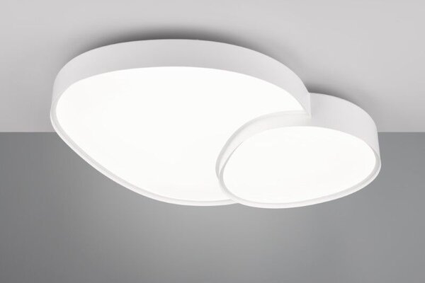 TRIO 647519231 RISE stropné svietidlo SMD LED 45W/5300lm 2700-6500K biela matná, stmievateľné, diaľkový ovládač