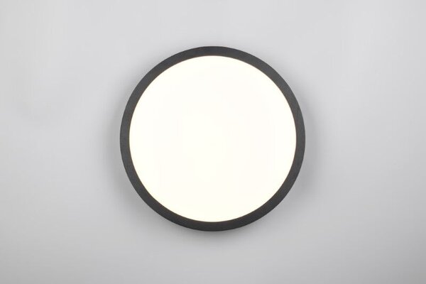 TRIO 647410102 ISEO stropné svietidlo SMD LED D400mm 24W/2500lm 3000K čierna, biela, switchdimmer