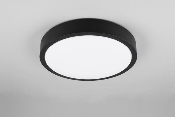 TRIO 647410102 ISEO stropné svietidlo SMD LED D400mm 24W/2500lm 3000K čierna, biela, switchdimmer