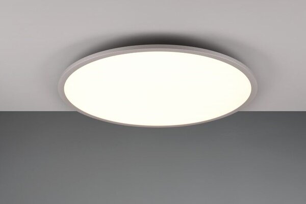 TRIO 641719287 YUMA stropné svietidlo SMD LED D600mm 35W/4200lm 3000-6500K titanová, biela, stmievateľné, diaľkový ovládač, RGBW podsvietenie