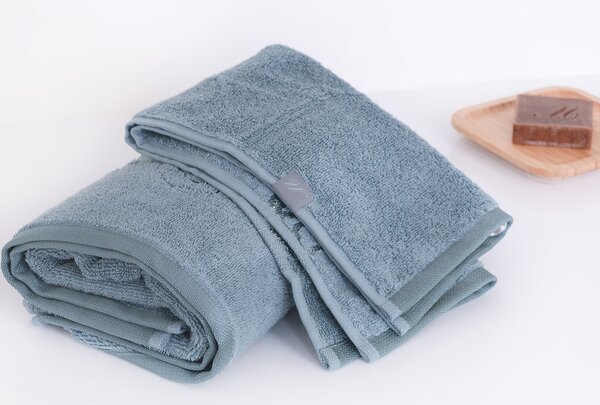 Uterák Lumina Ash Blue Šedomodrá 100% bavlna 30/50