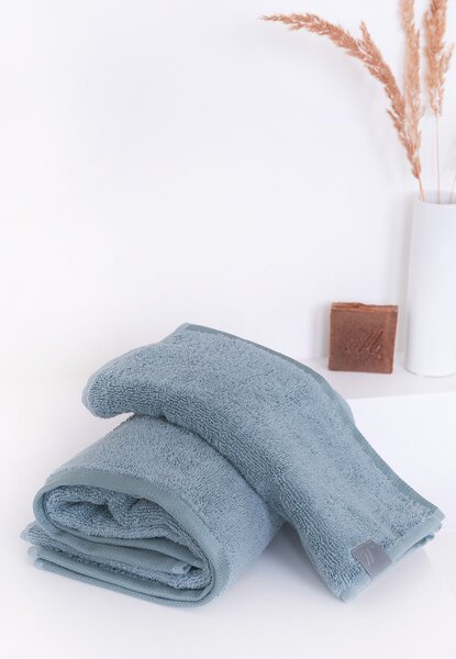Uterák Lumina Ash Blue Šedomodrá 100% bavlna 30/50