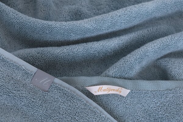 Uterák Lumina Ash Blue Šedomodrá 100% bavlna 30/50