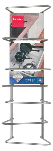Stojan na panvice Metaltex