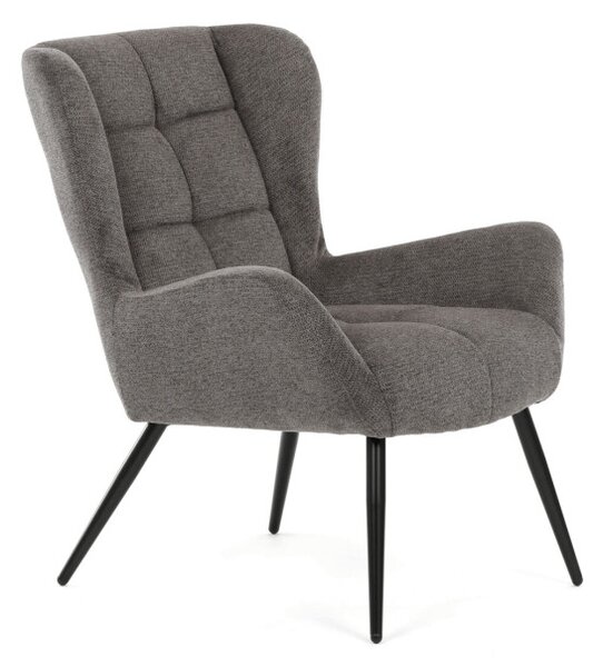 Kreslo sivé AK-H9206 GREY2
