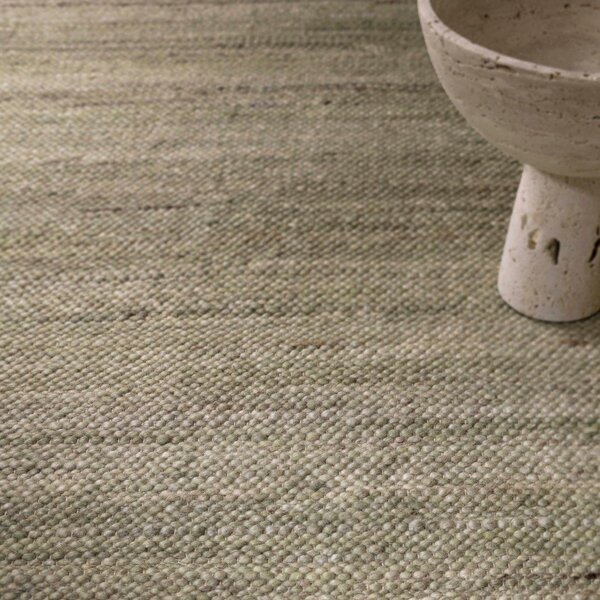 Kaki obojstranný/ručne tkaný koberec s prímesou vlny 120x170 cm Birkdale Pistachio – Asiatic Carpets