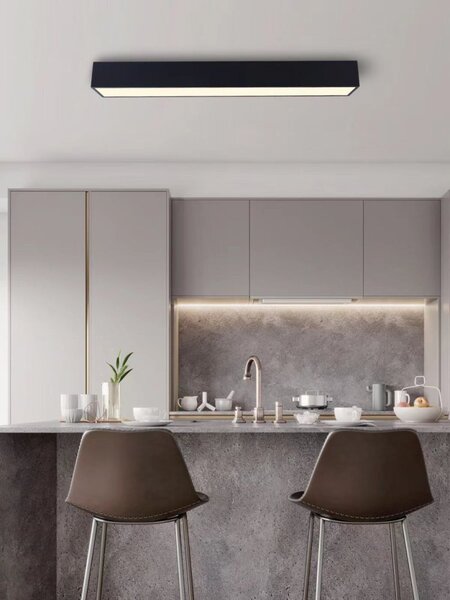 Immax 07074-90 NEO CANTO Smart stropné svietidlo LED 900x150mm 50W/4220lm 3000-6000K, čierne, Zigbee 3.0
