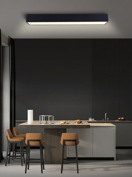 Immax 07074-90 NEO CANTO Smart stropné svietidlo LED 900x150mm 50W/4220lm 3000-6000K, čierne, Zigbee 3.0