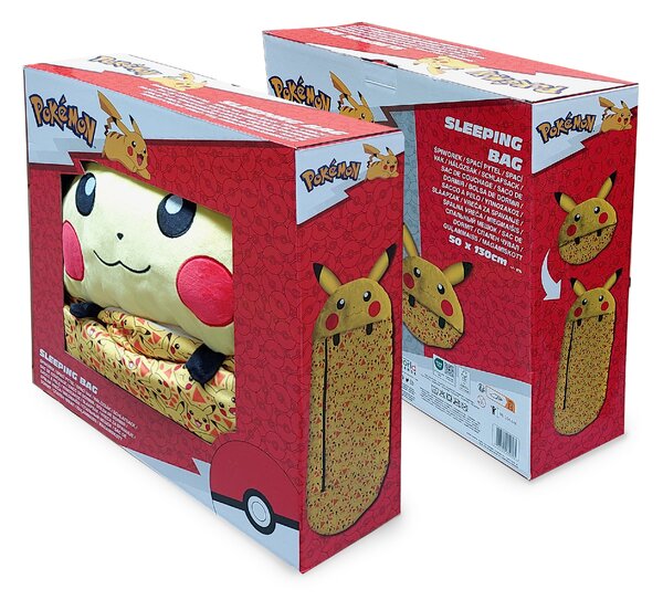 Halantex Detský spací vak Pokémon Pikachu 50x130cm