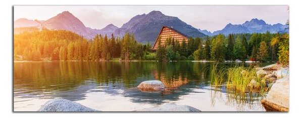 Obraz na plátne Tatry a štrbské pleso