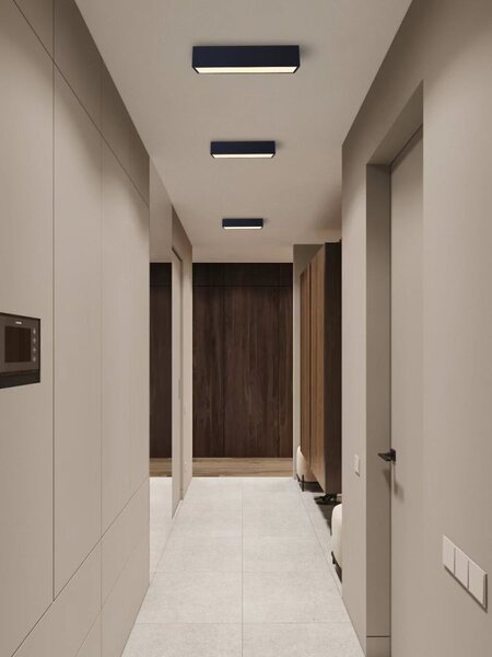 Immax 07074-60 NEO CANTO Smart stropné svietidlo LED 600x150mm 34W/2450lm 3000-6000K, čierne Zigbee 3.0