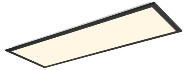 TRIO Reality R67668032 BETA stropné svietidlo SMD LED 800x290mm 31W/3550lm 2700-6500K čierna matná, Dynamic Light, stmievateľné, diaľkový ovládač