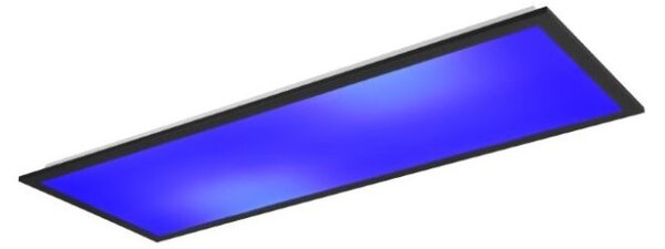 TRIO Reality R67668032 BETA stropné svietidlo SMD LED 800x290mm 31W/3550lm 2700-6500K čierna matná, Dynamic Light, stmievateľné, diaľkový ovládač