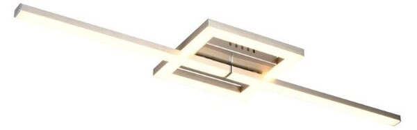 TRIO Reality R67303107 VIALE stropné svietidlo SMD LED 17W/1860lm 3000K nikel matná