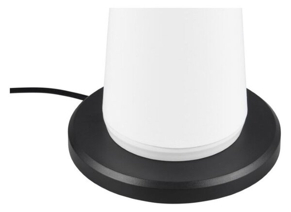 TRIO Reality R57716131 FUNGO vonkajšia stolná lampa SMD LED V310mm 2W/200lm 3000+4000+6500K IP54 biela matná, čierna, nabíjateľná batéria, USB-C port, nabíjacia stanica