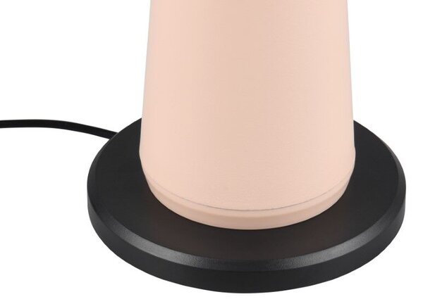 TRIO Reality R57716166 FUNGO vonkajšia stolná lampa SMD LED V310mm 2W/200lm 3000+4000+6500K IP54 piesková, čierna, nabíjateľná batéria, USB-C port, nabíjacia stanica