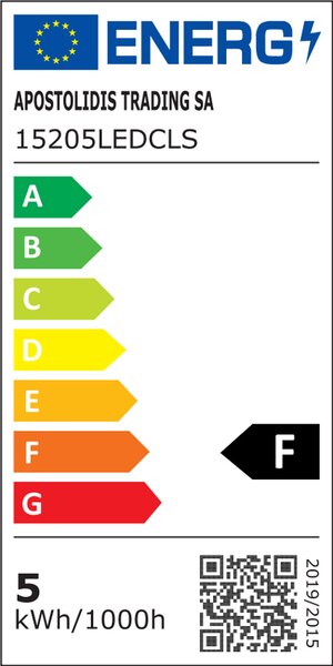 ACA Lighting LED stolný lampička s vypínačom a klipom BAZ 5W/230V/4000K/340Lm/120°/IP20, biela