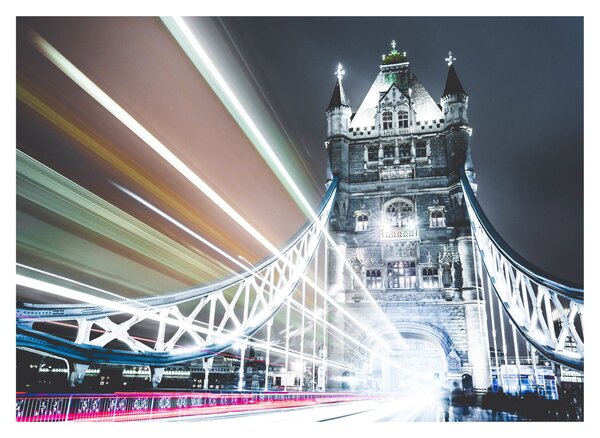 Sklenený obraz Tower Bridge (70x50 cm)
