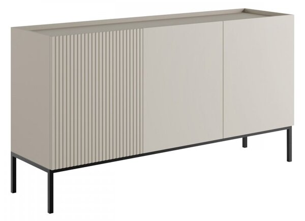 Mirjan24 Skrinka Zulek 150 3D, Farby: dub artisan / dub artisan + čierna 5903211407543