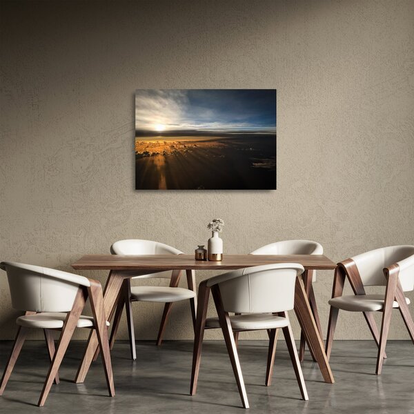 Sklenený obraz neba (70x50 cm)