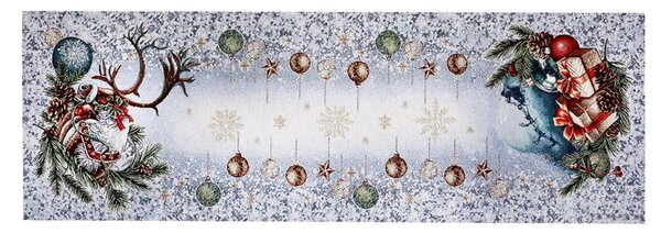 Vianočný gobelínový behúň na stôl 45x140 cm Christmas time Farba Viacfarebná Rozmery 45x140 cm
