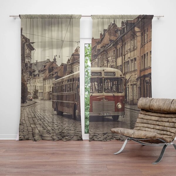 Sablio Záves Historický autobus: 2ks 140x250cm