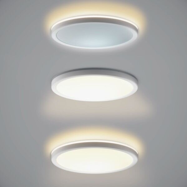 ITALUX PLF-63452-300R-28W-WH Corte stropné svietidlo LED D300mm 28W/3000lm 2800+4000+6000K biela