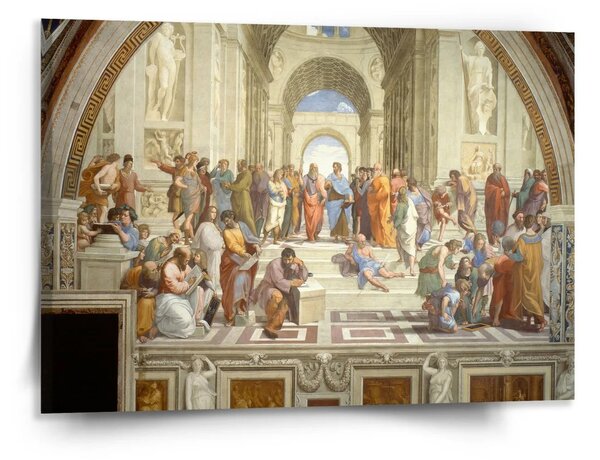 Sablio Obraz Athénská škola - Raffael Santi - 150x110 cm