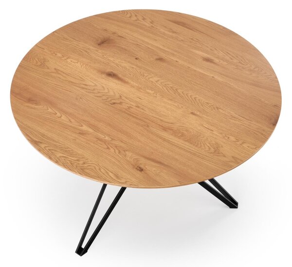 OKRÚHLY JEDÁLENSKÝ STÔL COSIMO ZLATÝ DUB 120 cm