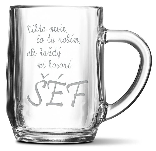 Sablio Polliter Nikto nevie, čo tu robím, ale každý mi hovorí šéf 0,5 l