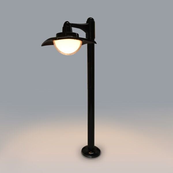 ITALUX OFL-6923-4K Isola vonkajšie stojanové svietidlo/stĺpik LED V600mm 9W/554lm 4000K IP54 čierna